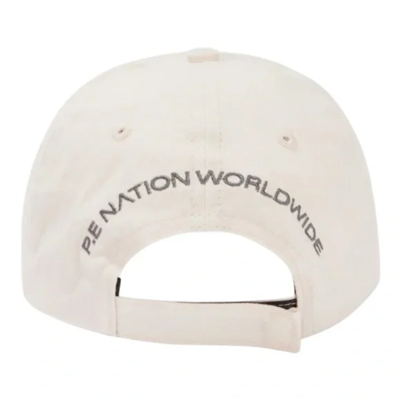 PE Nation Homage Cap in Blush Womens Baseball Cap Light Pink Cream Sports Cap - Picture 4 of 8